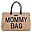 Mommy Bag Changing Bag 55 x 30 x 40 cm - Raffia - Includes Changing Mat! Mommy Bag Changing Bag 55 x 30 x 40 cm - Raffia - Includes Changing Mat!