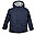 Waterproof Coat Euri- Navy Blue - With Zipper and Velcro Fastening Strap