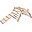 Fipitri Triangle with Ramp - in Wood - Natural - Safe Play for Little Climbers! Fipitri Triangle with Ramp - in Wood - Natural - Safe Play for Little Climbers!