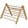 Wooden Sipitri Triangle - Natural - Perfect for Babies Beginning to Stand Wooden Sipitri Triangle - Natural - Perfect for Babies Beginning to Stand