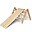 Sipitri Triangle with Wooden Ramp - Natural - Perfect for Children Beginning to Stand