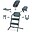 Evolutive Highchair with Lemo 4in1 Bouncer - Stone Blue/Mid Blue Evolutive Highchair with Lemo 4in1 Bouncer - Stone Blue/Mid Blue