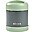 Thermal Container for Food - Stainless Steel - Grey and Green - 300 ml