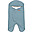 Babynomade Sleeping Bag -Blue - Fleece Filling