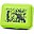 Dino Lunchbox - Green - 13x18 cm Dino Lunchbox - Green - 13x18 cm