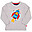 Long Sleeves T-Shirt - Lion Lift-Off - Grey - 100% Organic Cotton Long Sleeves T-Shirt - Lion Lift-Off - Grey - 100% Organic Cotton