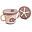 Cup with Spout and Snacks - Wally - Powder Pink - 100% Alimentary PP Cup with Spout and Snacks - Wally - Powder Pink - 100% Alimentary PP