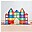 60 Pieces - Starter Pack - Rainbow -100% Non-toxic ABS Plastic - STEM Learning! 60 Pieces - Starter Pack - Rainbow -100% Non-toxic ABS Plastic - STEM Learning!