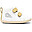 Step Up Hi Court - White/Sand - Super Flexible Outsole