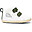 Step Up Hi Court - White/Forest - Super Flexible Outsole