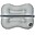 Inflatable Anti-Slip Seat Cushion - Safari - Grey - 51 x 36 cm