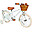 Classic Bicycle - Pale Mint - from 4 to 7 years old - Removable Training Wheels