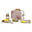 Wooden Toy Toaster - Pink - with Accessories - FSC-certified Beechwood Wooden Toy Toaster - Pink - with Accessories - FSC-certified Beechwood