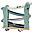 Wooden Car Slider - Green - FSC-certified Beechwood Wooden Car Slider - Green - FSC-certified Beechwood