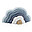 Wooden Rainbow Puzzle Cloud - Blue - FSC-certified Beechwood Wooden Rainbow Puzzle Cloud - Blue - FSC-certified Beechwood