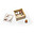 Wooden Shape Sorting Box - Nougat - FSC-certified Beechwood Wooden Shape Sorting Box - Nougat - FSC-certified Beechwood