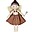 Fairy Fleur Doll - 100% Cotton