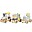 Wooden Circus Train - 11 Pieces