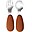 Cutlery - Sienna - Silicone and Stainless Steel Cutlery - Sienna - Silicone and Stainless Steel