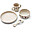 Vivi Tableware Set - Farm - Sandy - 100% Silicone