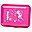 Fairy Lunchbox - Pink - 13x18 cm
