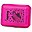 Horses Lunchbox - Pink - 13x18 cm