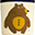 Storage Bin - Bear - 100% Cotton Storage Bin - Bear - 100% Cotton