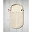 Sleeping Bag Honeycomb Nest Off White, 100% Organic Cotton - 0/6 months