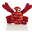 Crab Rattles - Red - Fair Trade Crab Rattles - Red - Fair Trade
