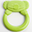 eKummy - Green Ring Teether - Natural Bioplastic, 100% Biodegradable, Made in Italy eKummy - Green Ring Teether - Natural Bioplastic, 100% Biodegradable, Made in Italy