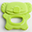 eKolly - Green Teether - Natural Bioplastic, 100% Biodegradable, Made in Italy