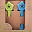 eKibby - Set of 2 Bibholders Green/Blue - Natural Bioplastic, 100% Biodegradable, Made in Italy eKibby - Set of 2 Bibholders Green/Blue - Natural Bioplastic, 100% Biodegradable, Made in Italy