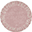 Round Machine Washable ABC Rug, Nude-Natural - 100% cotton (150 cm diameter) Round Machine Washable ABC Rug, Nude-Natural - 100% cotton (150 cm diameter)
