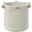 Cotton Rope bubbly Basket, Natural/Nude - Hand-made and machine washable Cotton Rope bubbly Basket, Natural/Nude - Hand-made and machine washable