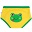 Padded Training Pants, Flippy the Frog - 100% Organic Cotton Padded Training Pants, Flippy the Frog - 100% Organic Cotton