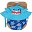 Swim Diaper & Sun Hat Set, Shark - UPF 50+