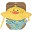 Swim Diaper & Sun Hat Set, Duck - UPF 50+