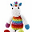 Rainbow Unicorn Rattle - White - Fair Trade - 18 cm Rainbow Unicorn Rattle - White - Fair Trade - 18 cm