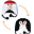 Reversable Fleece Winter Hat - Snowman/Penguin - SPF 50+ Reversable Fleece Winter Hat - Snowman/Penguin - SPF 50+