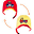 Reversable Fleece Winter Hat - Fire Truck/Police Car - SPF 50+ Reversable Fleece Winter Hat - Fire Truck/Police Car - SPF 50+