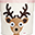 Storage Bin - Brown Deer - 100% Cotton
