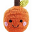 Fruit Rattle, Orange 12 cm - Pure organic cotton Fruit Rattle, Orange 12 cm - Pure organic cotton