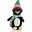 Christmas Crocheted Pinguino Decoration, 12 cm - Fair Trade