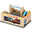 Wooden Service Station Parking Garage - Includes 2 Cars - Great gift idea!
