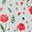 Burp Cloth - Summer Poppy - 4 Quilted Layers of 100% Cotton Muslin Burp Cloth - Summer Poppy - 4 Quilted Layers of 100% Cotton Muslin